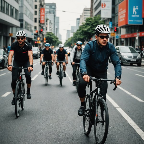 Quelles sont les précautions à prendre pour le cyclisme en milieu urbain à forte circulation?